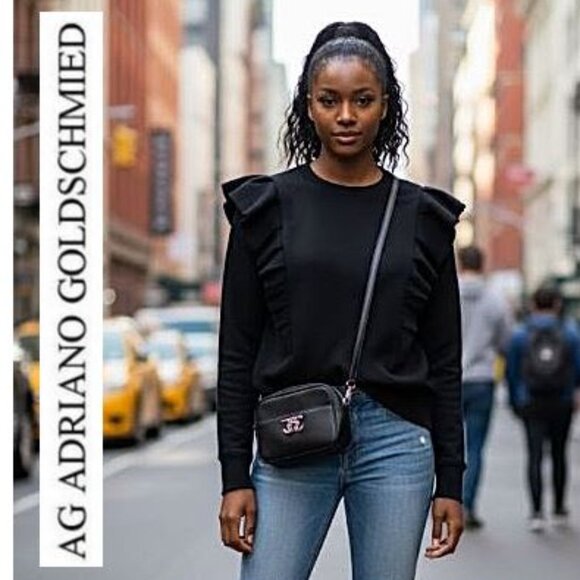 AG ADRIANO GOLDSCHMIED, Black pullover sweatshirt - Picture 1 of 13